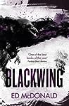 Book cover for Blackwing (Raven's Mark, #1)