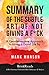 Summary: The Subtle Art of Not Giving a F*ck: A Counterintuitive Approach to Living a Good Life by Mark Manson: Understand Main Takeaways and Analysis ... Manson, Positive Thinking, Inspirational)