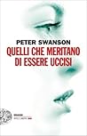 Quelli che meritano di essere uccisi by Peter  Swanson