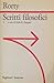 Scritti filosofici I