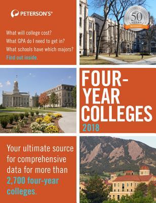Four-Year Colleges 2018 (Paperback)