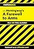 CliffsNotes on Hemingway's A Farewell to Arms