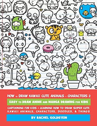How To Draw Kawaii Cute Animals Characters 2 Easy To Draw Anime And Manga Drawing