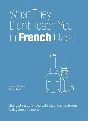 What They Didn't Teach You in French Class: Slang Phrases for the Cafe, Club, Bar, Bedroom, Ball Game and More (Hardcover)
