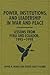 Power, Institutions, and Le...