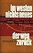 Im Westen nichts Neues und Der Weg zurück by Erich Maria Remarque