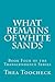 What Remains of White Sands by Thea Toocheck