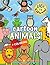 EASY to DRAW Cartoon Animals: Draw & Color 26 Cute Animals (Drawing & Coloring Books) (Volume 4)