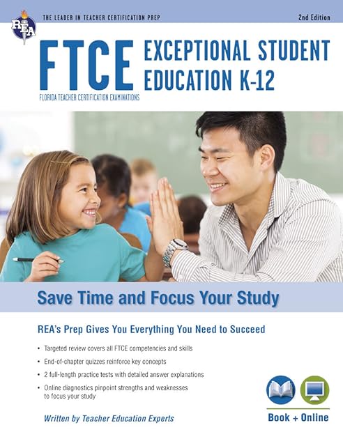 FTCE Exceptional Student Education K-12 (061) Book + Online 2e (FTCE Teacher Certification Test Prep)
