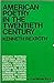 American Poetry In the Twentieth Century by Kenneth Rexroth