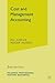 Cost and Management Accounting (Professional Masters by Jill Collis