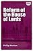 Reform of the House of Lords