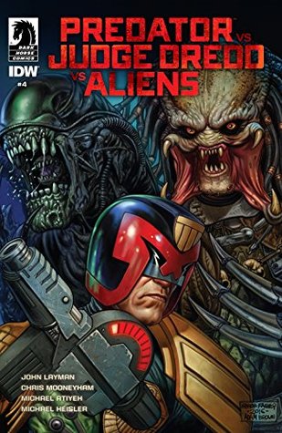 Predator vs. Judge Dredd vs. Aliens #4 #4