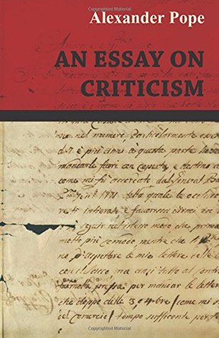 An Essay on Criticism