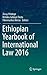 Ethiopian Yearbook of International Law 2016