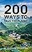 200 Ways to Save the Planet