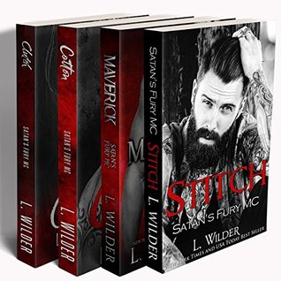 Satan's Fury MC Boxed Set (Satan's Fury MC #1-4)