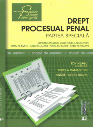 Drept procesual penal. Partea speciala. Mapa de seminar (Unknown Binding)