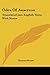 Odes of Anacreon: Translated Into English Verse with Notes