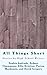 All Things Short: Stories b...