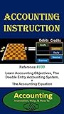 Accounting Instruction Reference #100: Learn Accounting Objectives, The Double Entry Accounting System, & The Accounting Equation