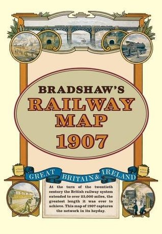 Bradshaw’s Railway Folded Map 1907
