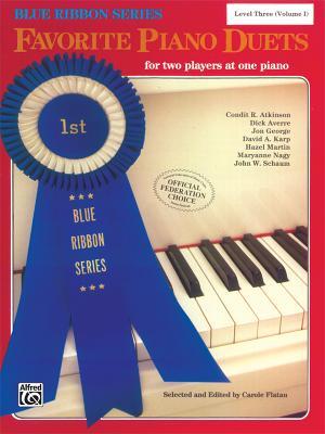 Blue Ribbon Favorite Piano Duets, Vol 1: Level 3 (The Blue Ribbon Series, Vol 1)