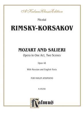 Mozart and Salieri, Op. 48: Russian Language Edition, Vocal Score (Kalmus Edition)