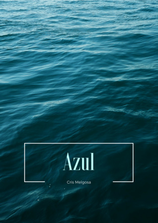 Portada de Azul, de Cris Melgosa