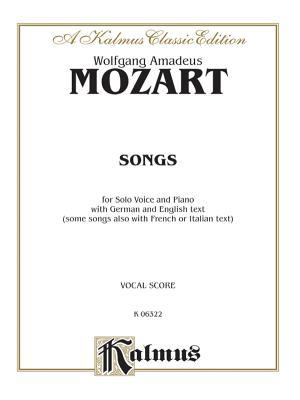 Songs (Octavo Size): Medium High Voice (Octavo Size) (35 Songs with English & German texts, 2 with English & Italian, & 2 with English & French) (Kalmus Edition) (German Edition)
