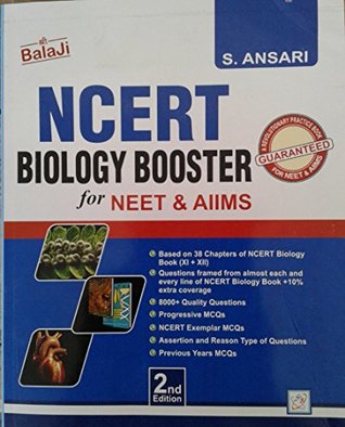 BALAJI NCERT BIOLOGY BOOSTER [Paperback] S.ANSARI (Paperback)
