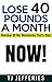 Lose 40 Pounds A Month Now by T.J. Jefferies