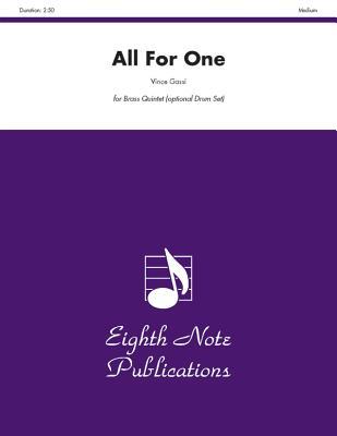 All for One: Score & Parts (Eighth Note Publications: Vince Gassi Jazz Series)