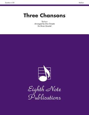 Three Chansons: Score & Parts (Eighth Note Publications)