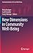 New Dimensions in Community Well-Being by Patsy Kraeger