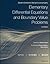 Elementary Differential Equ...