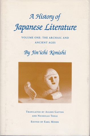 A History of Japanese Literature, Volume 1: The Archaic and Ancient Ages (Hardcover)