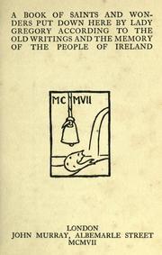 A Book of Saints and Wonders (Paperback)