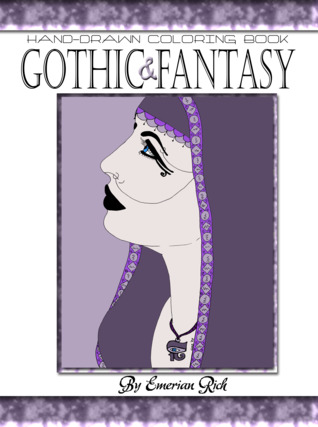 Gothic and Fantasy Adult Coloring Book