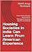 Housing Societies in India Can Learn From American Experience by AMAR Anup Thinktank