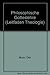 Philosophsche Gotteslehre by Otto Muck