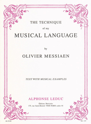 Technique of My Musical Language (Hardcover)