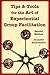 Tips & Tools for the Art of Experiential Group Facilitation by Jennifer Stanchfield