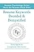 Resume Keywords Decoded & D...
