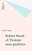 Robert Musil : «L'Homme sans qualités» (Etudes littéraires t. 33) (French Edition)