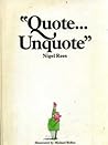 Quote... Unquote