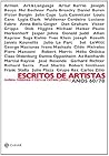 Escritos de artistas: Anos 60/70