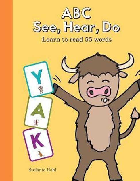 ABC See, Hear, Do Level 1: Learn to Read Uppercase Letters