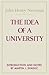 The Idea of a University