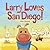 Larry Loves San Diego!: A Larry Gets Lost Book